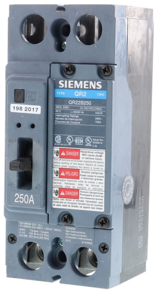 SIE QR22B200; 2P 200A CB