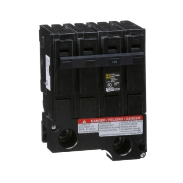 HOM2150BB - Square D - Mini branch circuit breaker, Homeline, 150A, 4-Pole, 120/240V