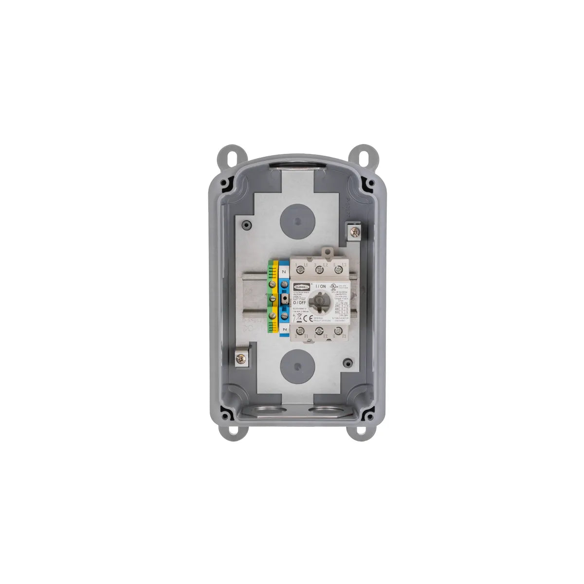 HUBHBLDS60 - Hubbell - 60A 3-Pole 600V AC Unfused Motor Disconnect Switch