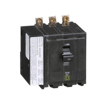 QOB3301021 - Square D - Mini circuit breaker, QO, 30A, 3-Pole, 240V, 10kA, bolt on, AC