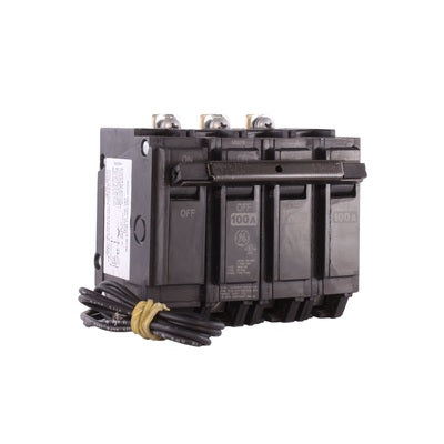 THQB32100ST1 - General Electric - 100A Bolt-On Thermal Magnetic Circuit Breaker