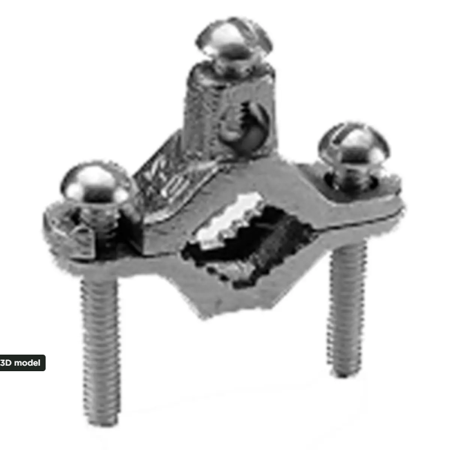 C4 - Burndy - Wire Clamp Steel Copper Zinc