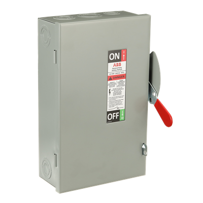 TGN3322 - General Electric - 60A 3-Pole NEMA 1 General Duty Enclosure