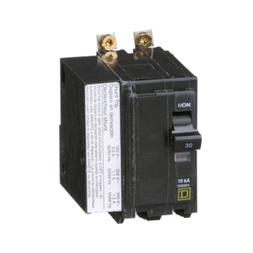 QOB2301021 - Square D - Mini circuit breaker, QO, 30A, 2-Pole, 120/240V, 10kA, bolt on