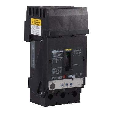 JJA36250U31X - Square D - 250A 600VAC PowerPacT J I Line Circuit Breaker 3 Pole 25kA Micrologic 3.2 80 Percent ABC