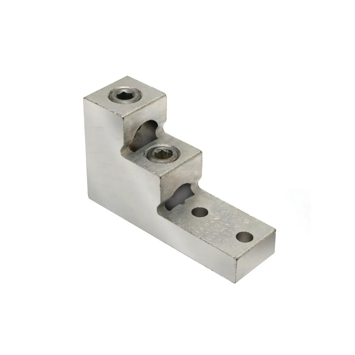 K11A36U2 - Burndy - 3/8" to 1.38" Stud 2-Hole 2 Cable Aluminum Universal Terminal