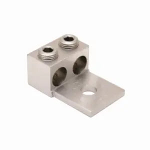 K2A26U - Burndy - 1/4" Stud 2 Screws Tin Plated Aluminum Universal Terminal