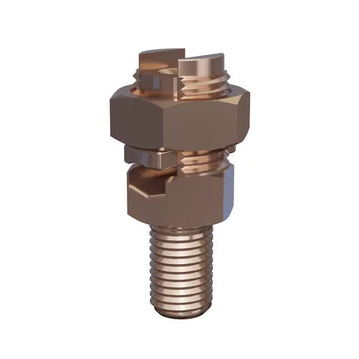 KC23 - Burndy - 3/8" Stud Mechanical SERVIT POST Connector for Cable to Flat