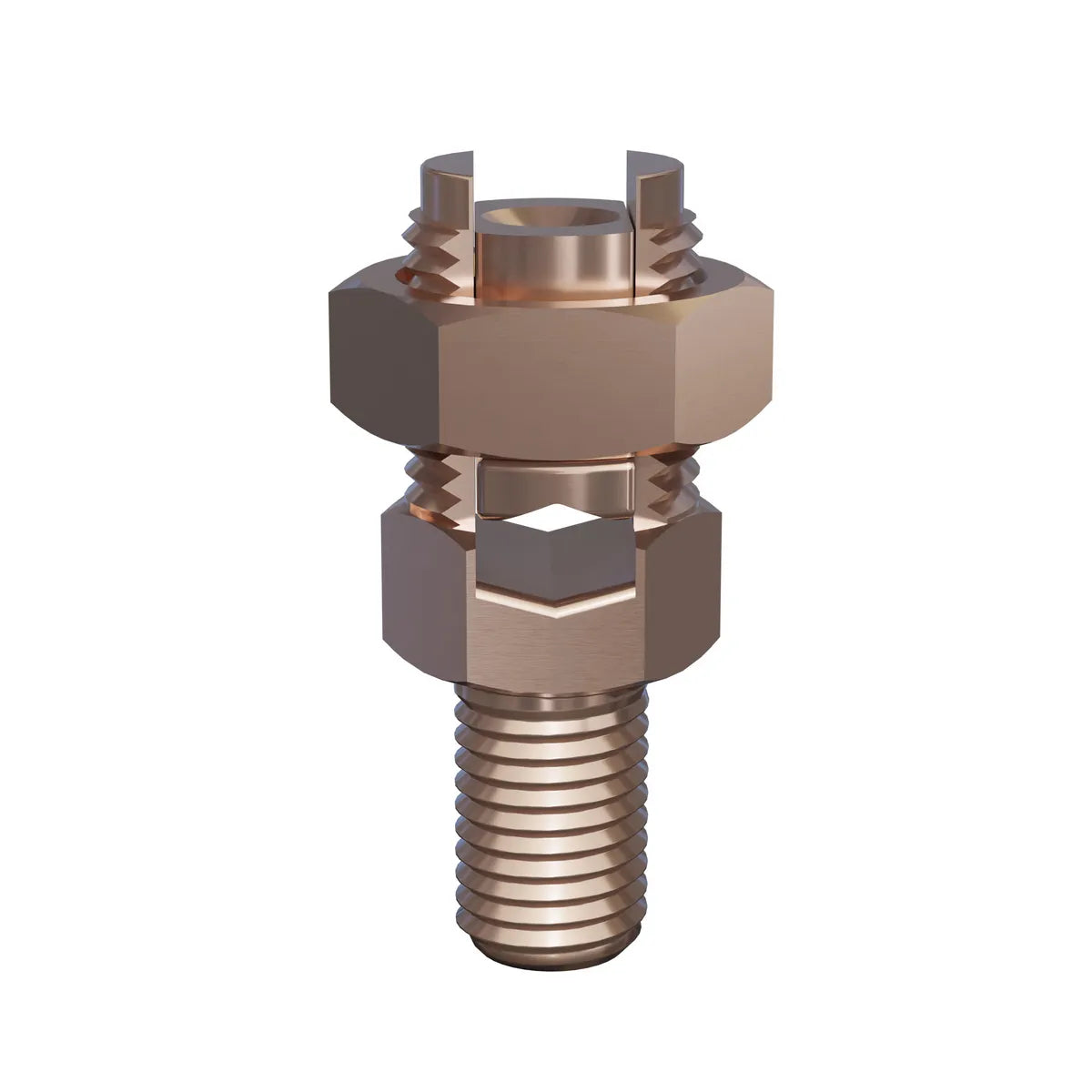 KC23 - Burndy - 3/8" Stud Mechanical SERVIT POST Connector for Cable to Flat
