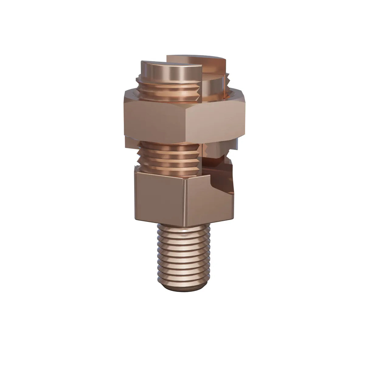 KC26 - Burndy - 1/2" Stud Mechanical Grounding Connector for Cable to Flat