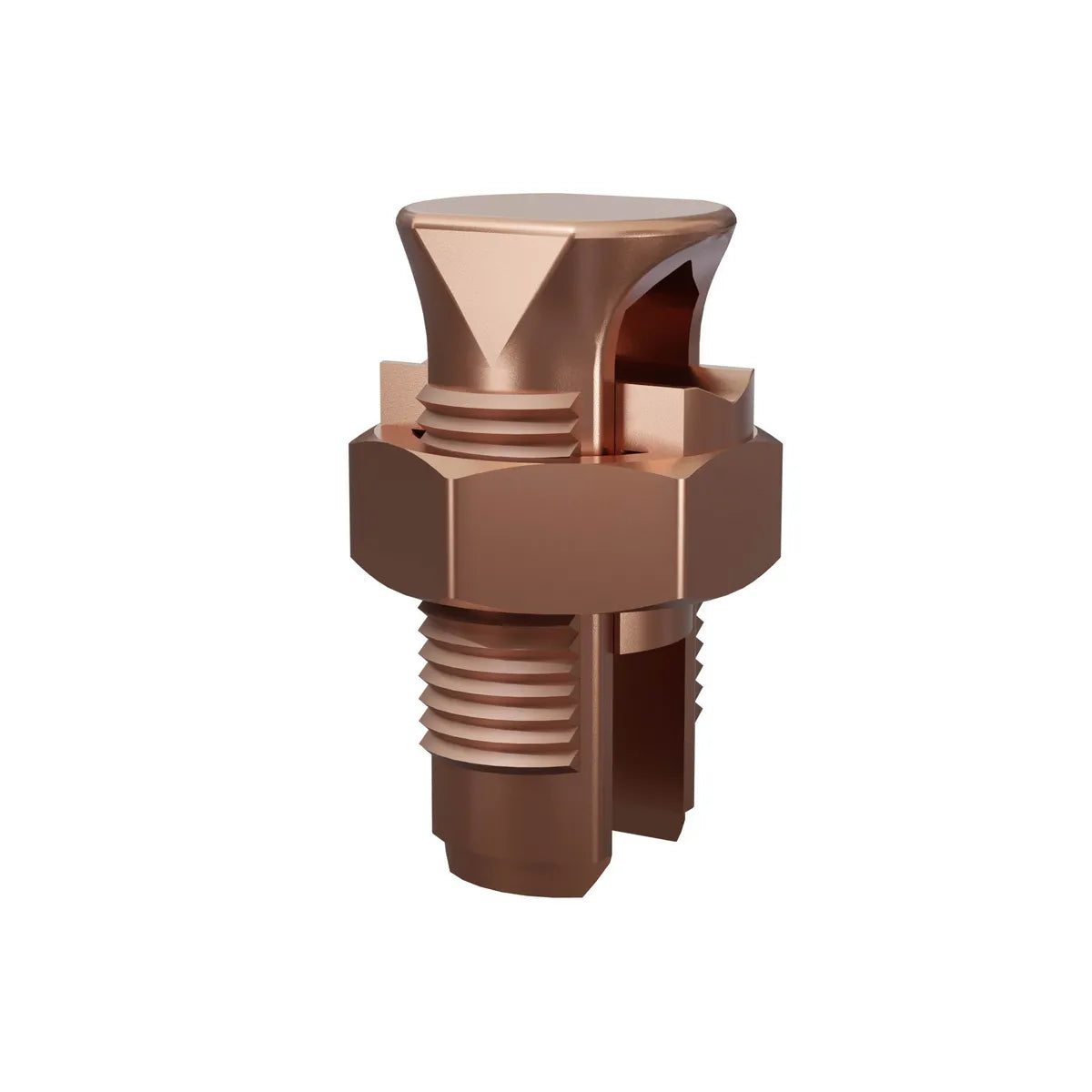 KS23 - Burndy - Run/Tap: #6 AWG-#2 AWG Str Split Bolt Connector