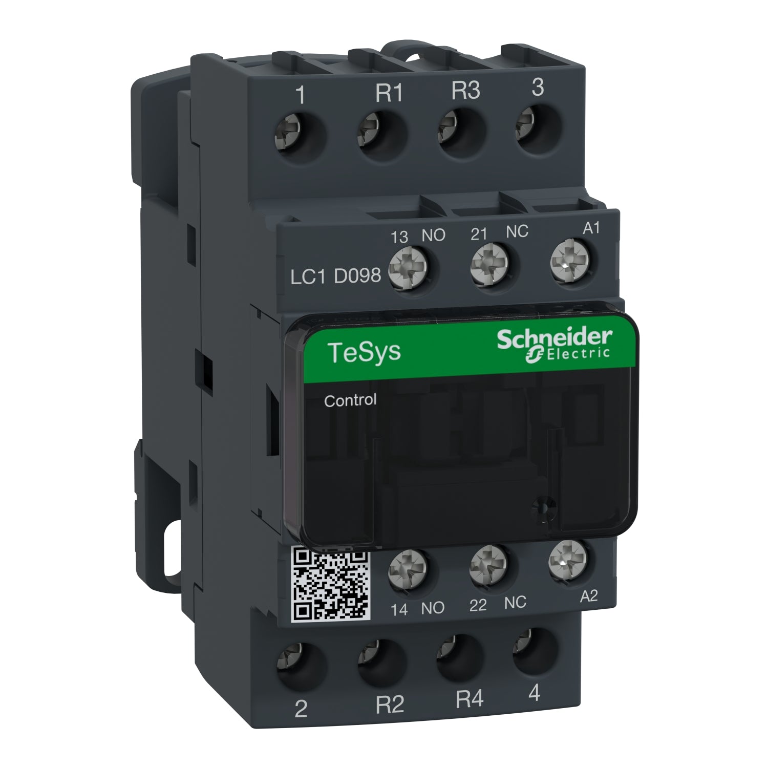 LC1D128G7 – Schneider Electric – Square D 25A Resistive 4 Pole Nonreversing Contactor