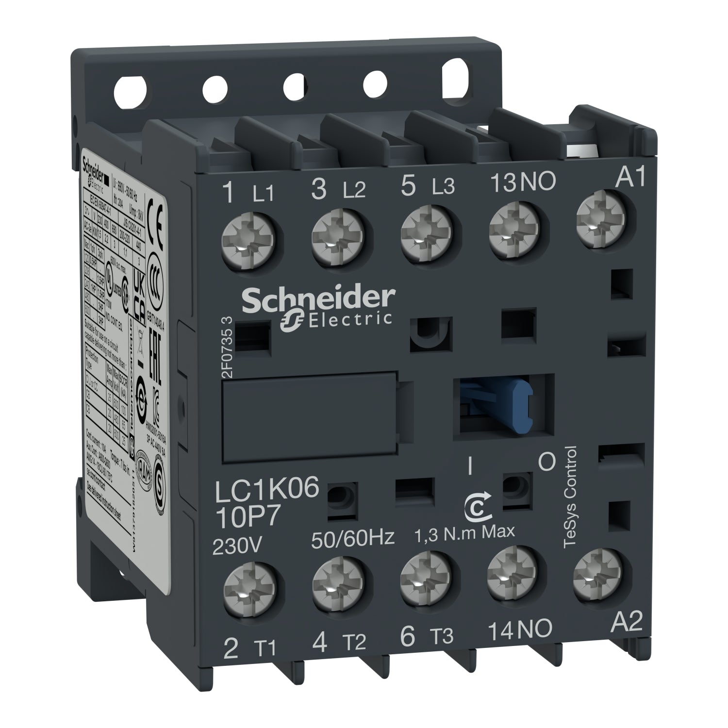 LC1K0610G7 - Schneider Electric - Square D Non-Reversing Contactor