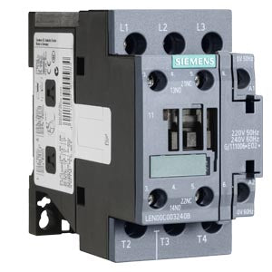 LEN00C003120B - Siemens 120V 30A 3NO Open Type Lighting Contactor
