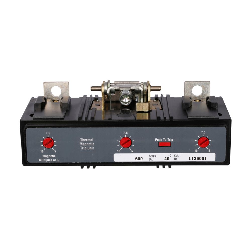 LT3600T - Eaton Cutler Hammer - 600A Three-Pole Trip Unit Thermal Magnetic