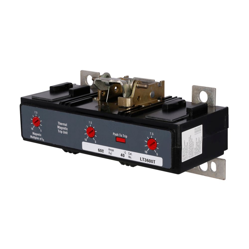LT3600T - Eaton Cutler Hammer - 600A Three-Pole Trip Unit Thermal Magnetic