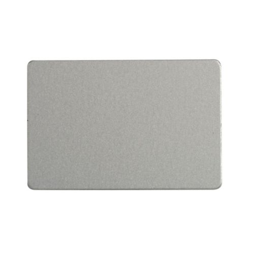 M22XST - Eaton - 18x27mm Blank Silver Aluminum M22 Modular Pushbutton Insert Label