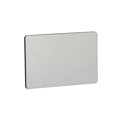 M22XST - Eaton - 18x27mm Blank Silver Aluminum M22 Modular Pushbutton Insert Label