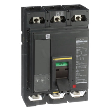MJL36800 - Square D - 800A 600VAC PowerPacT M Circuit Breaker 3 Pole 25kA Lugs ET 1.0 80 Percent ABC
