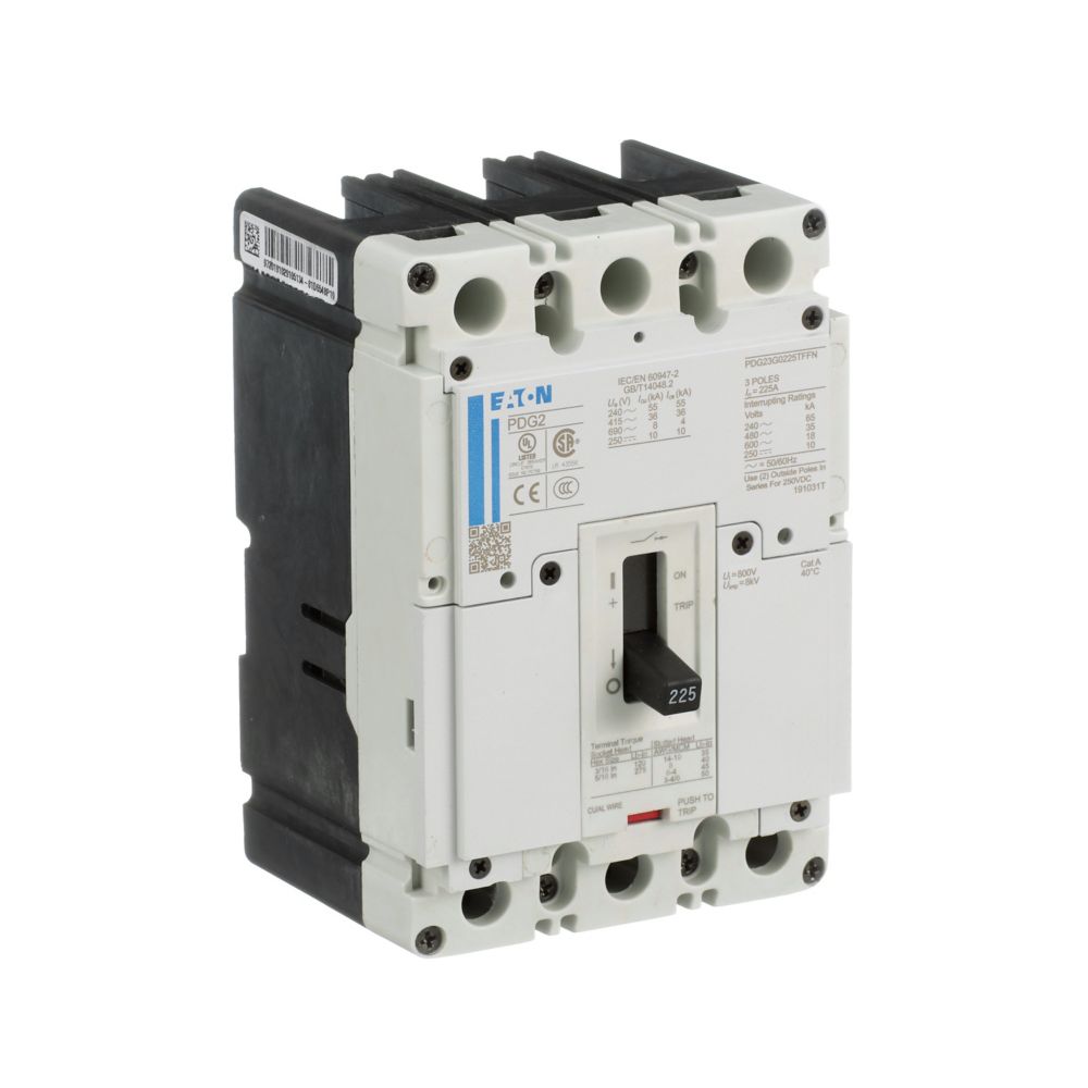 PDG23G0090TFFJ - Eaton Cutler Hammer - 90A Three-Pole Power Defense Circuit Breakers