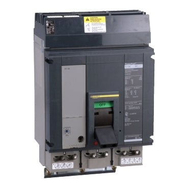PJA36120 - Square D - 1200A 600VAC PowerPacT P I Line Circuit Breaker 3 Pole 25kA ET1.0L 80 Percent ABC