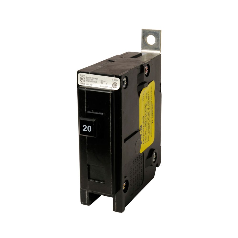 QBHW1020 - Eaton Cutler Hammer - 20A 240V Quicklag Thermal Magnetic Circuit Breakers