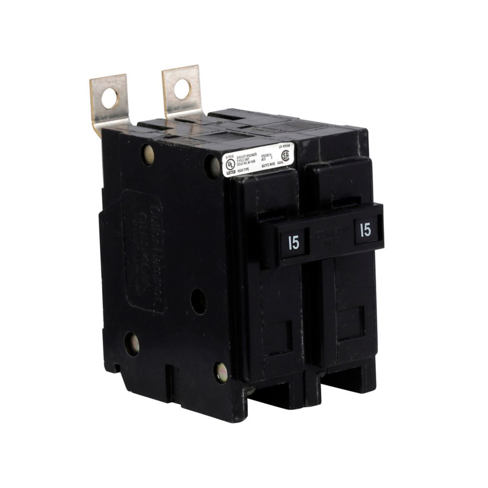QBHW2015 - Eaton Cutler Hammer - 15A 240V Quicklag Thermal Magnetic Circuit Breakers