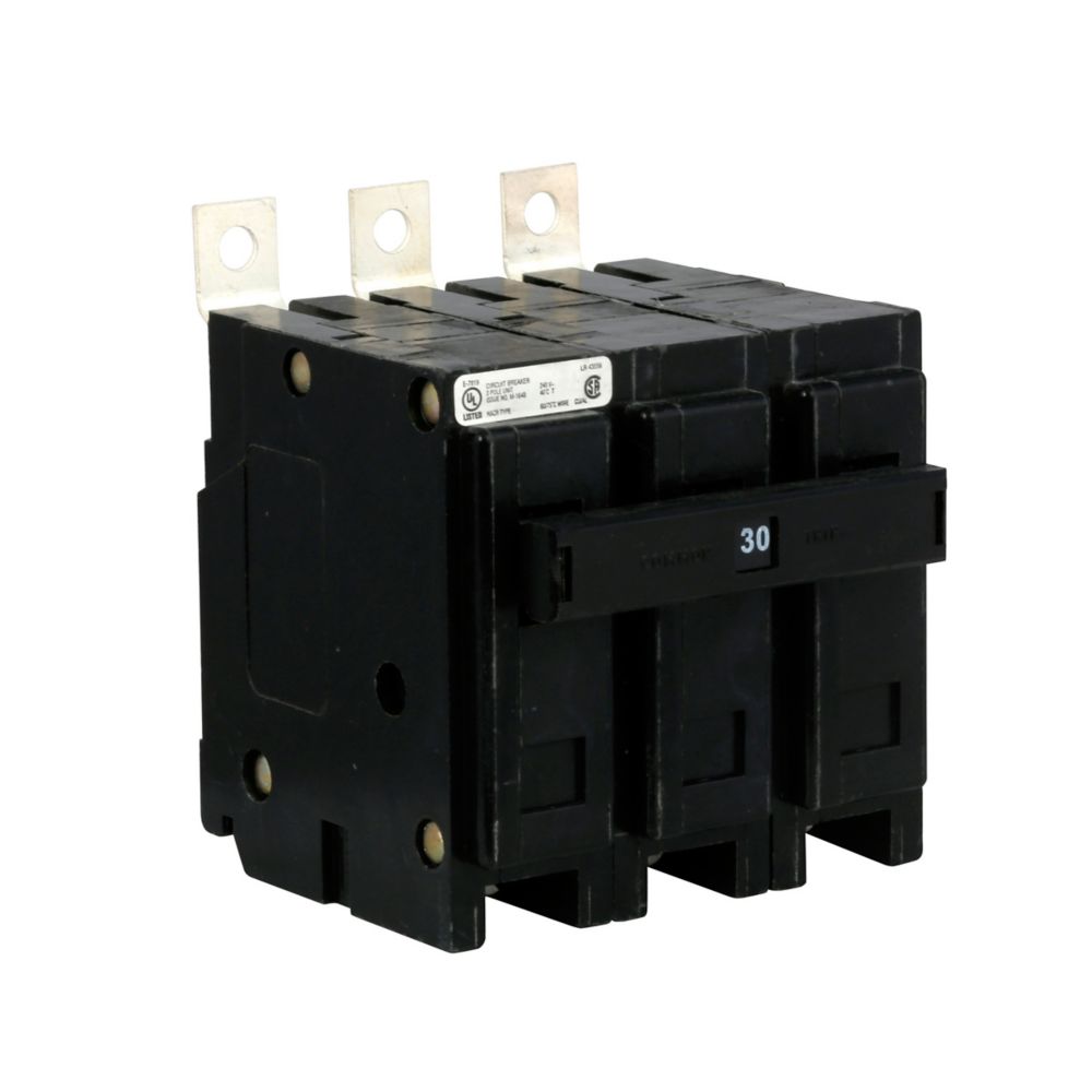 QBHW3030H - Eaton Cutler Hammer - 30A 3P 240V Quicklag Thermal Magnetic Circuit Breakers