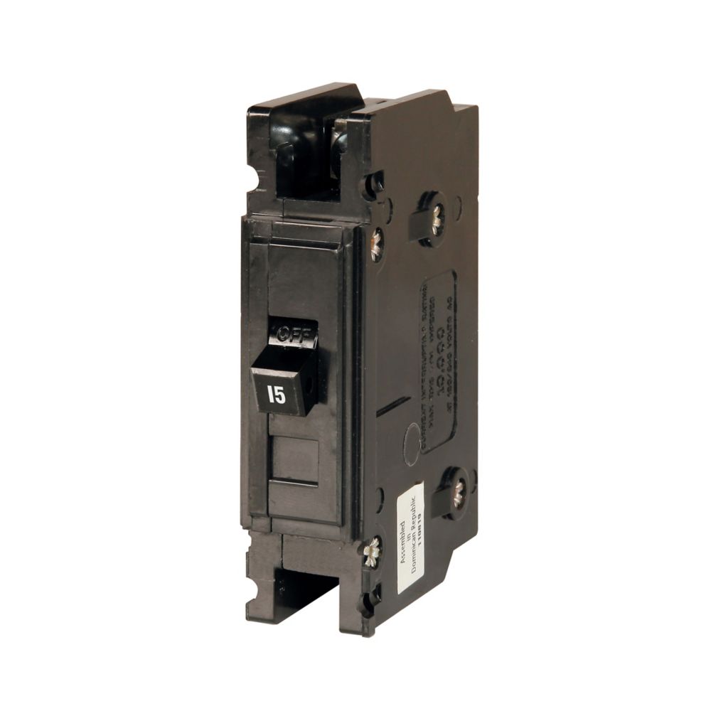 QC1015 - Eaton Cutler Hammer - 15A 1P 120/240V Quicklag QC Thermal Magnetic Circuit Breakers