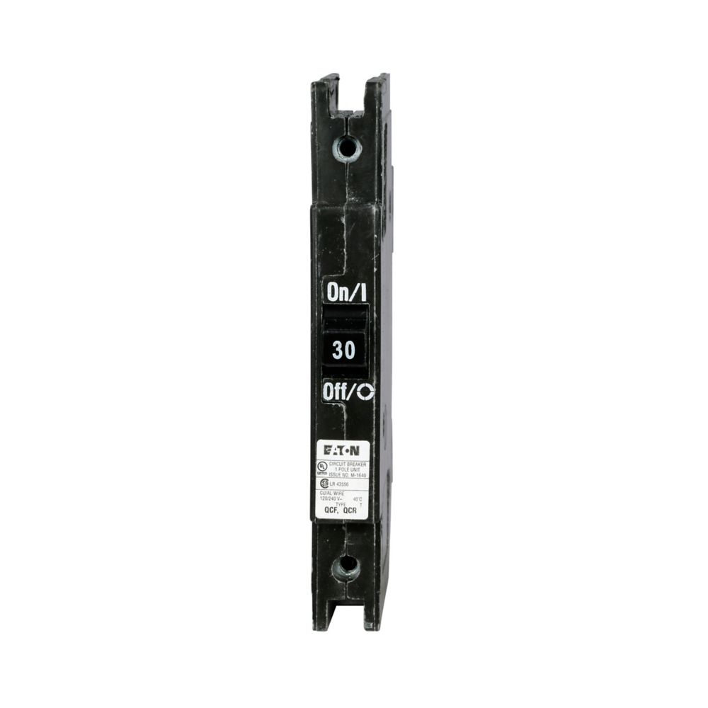 QCF1030 - Eaton Cutler-Hammer - Feed-Thru 30 Amp 1 Pole 120 Volt Circuit Breaker