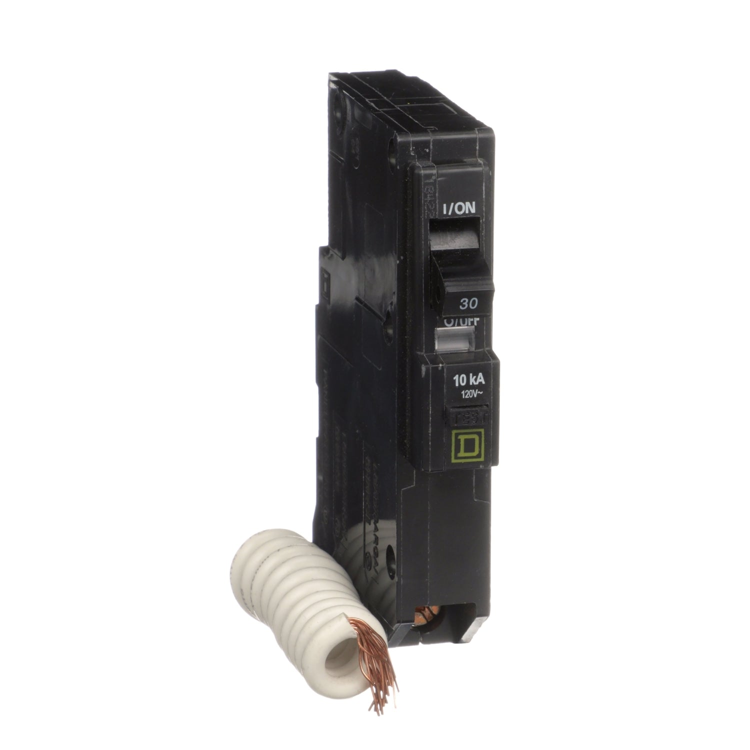 QO130EPD - Schneider Electric - Plug-In 30 Amp 1 Pole 120 Volt Square D GFEP Circuit Breaker