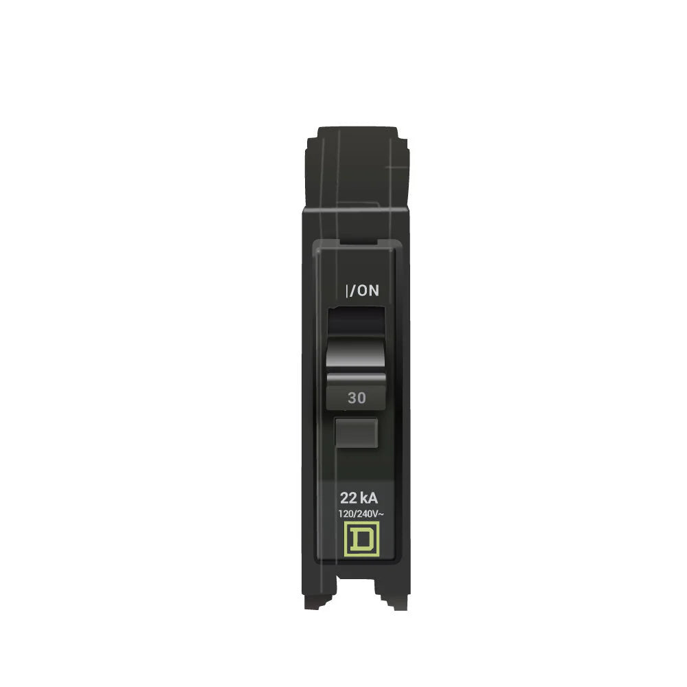 QO130VH - Schneider Electric - Plug in 30 Amp 1 Pole 240 Volt Square D Circuit Breaker
