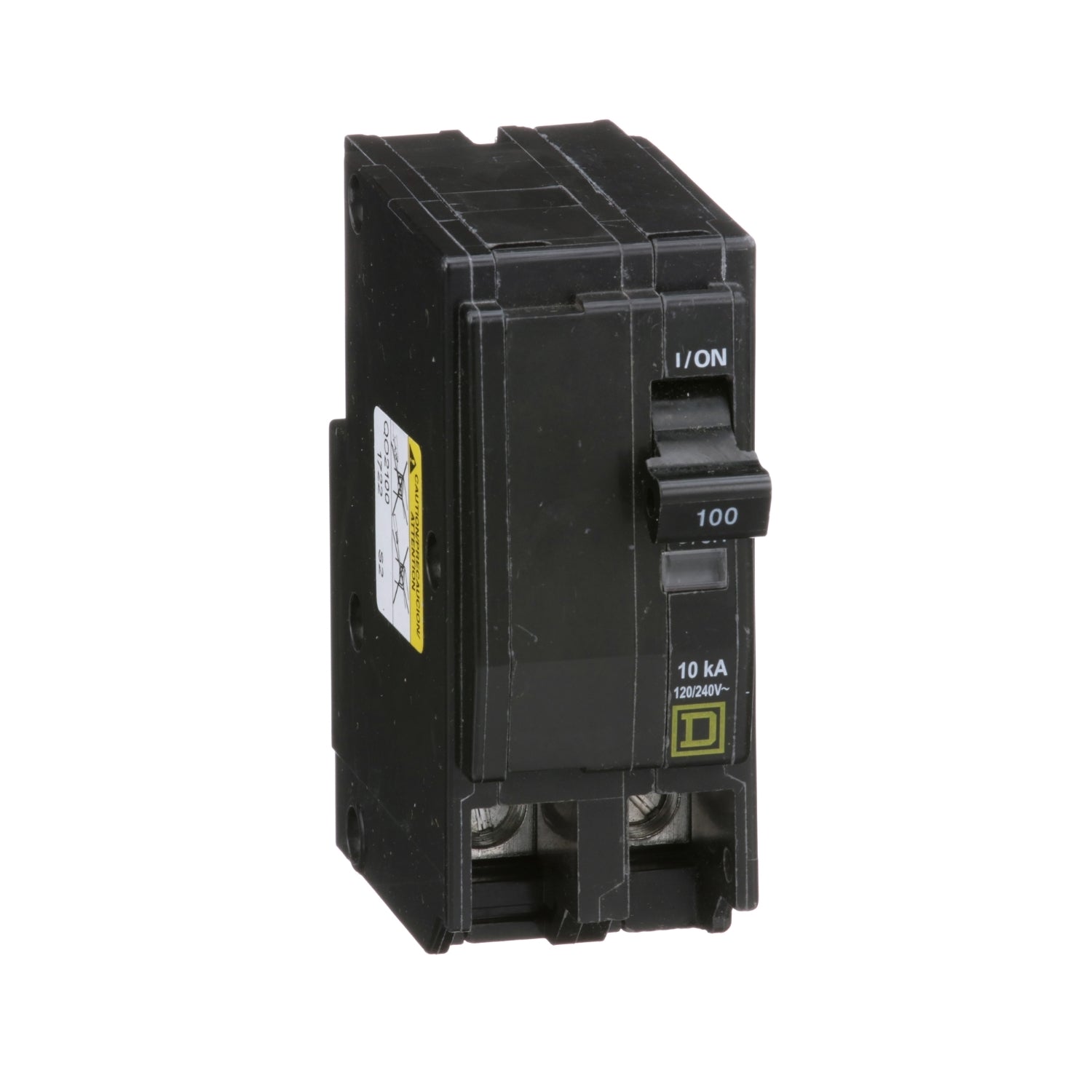 QO2100 - Schneider Electric - Plug-In 100 Amp 2 Pole 240 Volt Square D Circuit Breaker