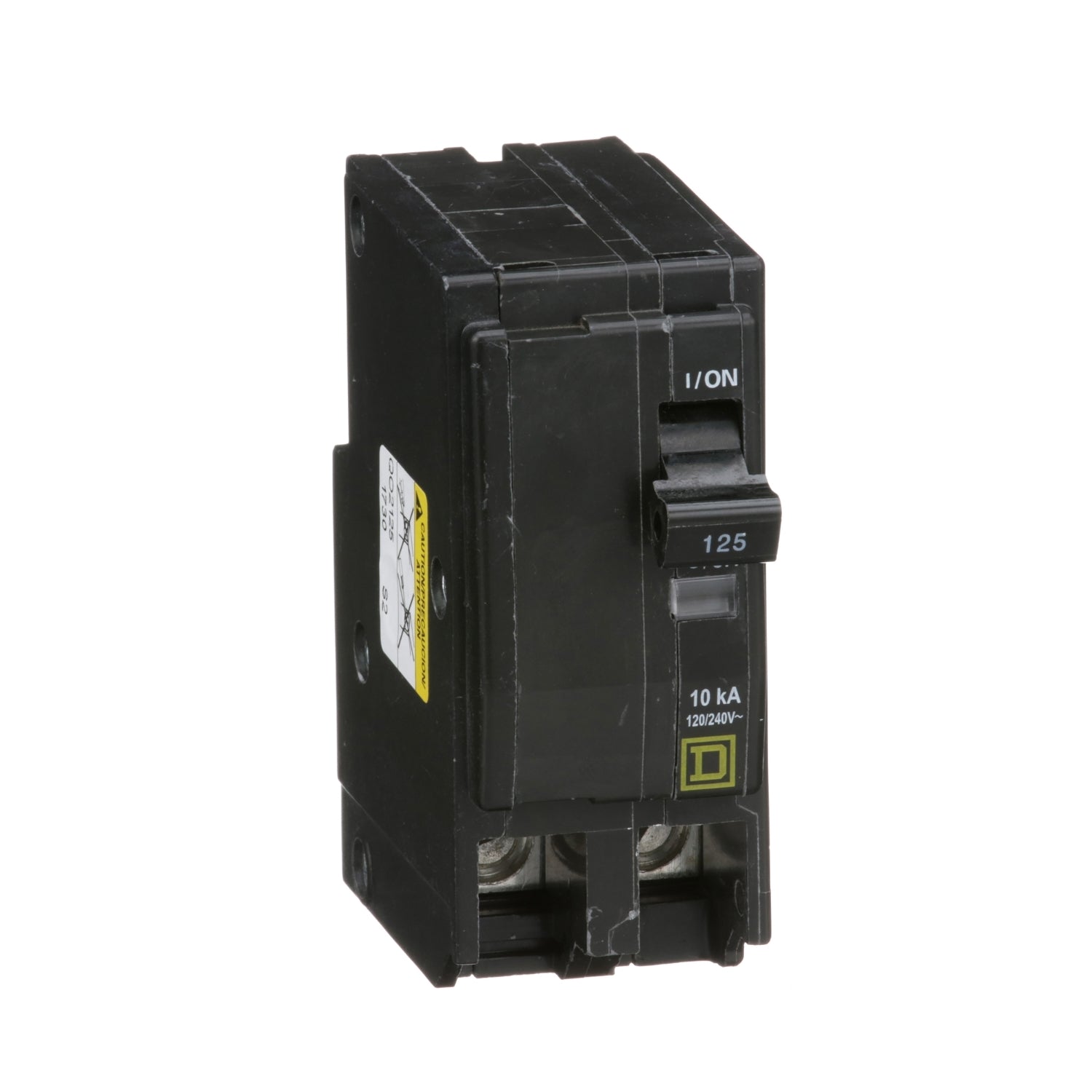 QO2125 - Schneider Electric - Plug-In 125 Amp 2 Pole 240 Volt Square D Circuit Breaker