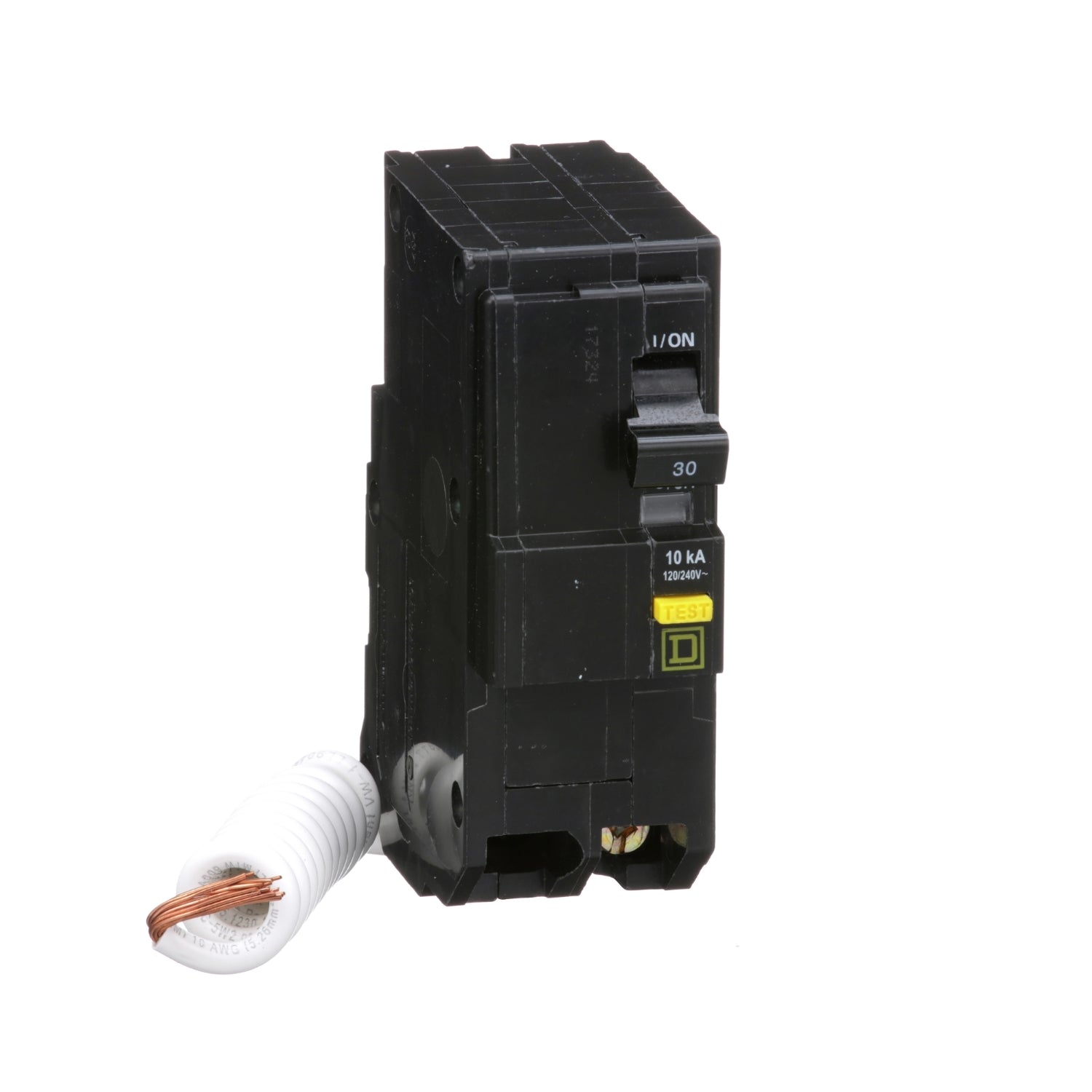 QO230GFI - Schneider Electric - Plug-In 30 Amp 2 Pole 240 Volt Square D GFCI Circuit Breaker