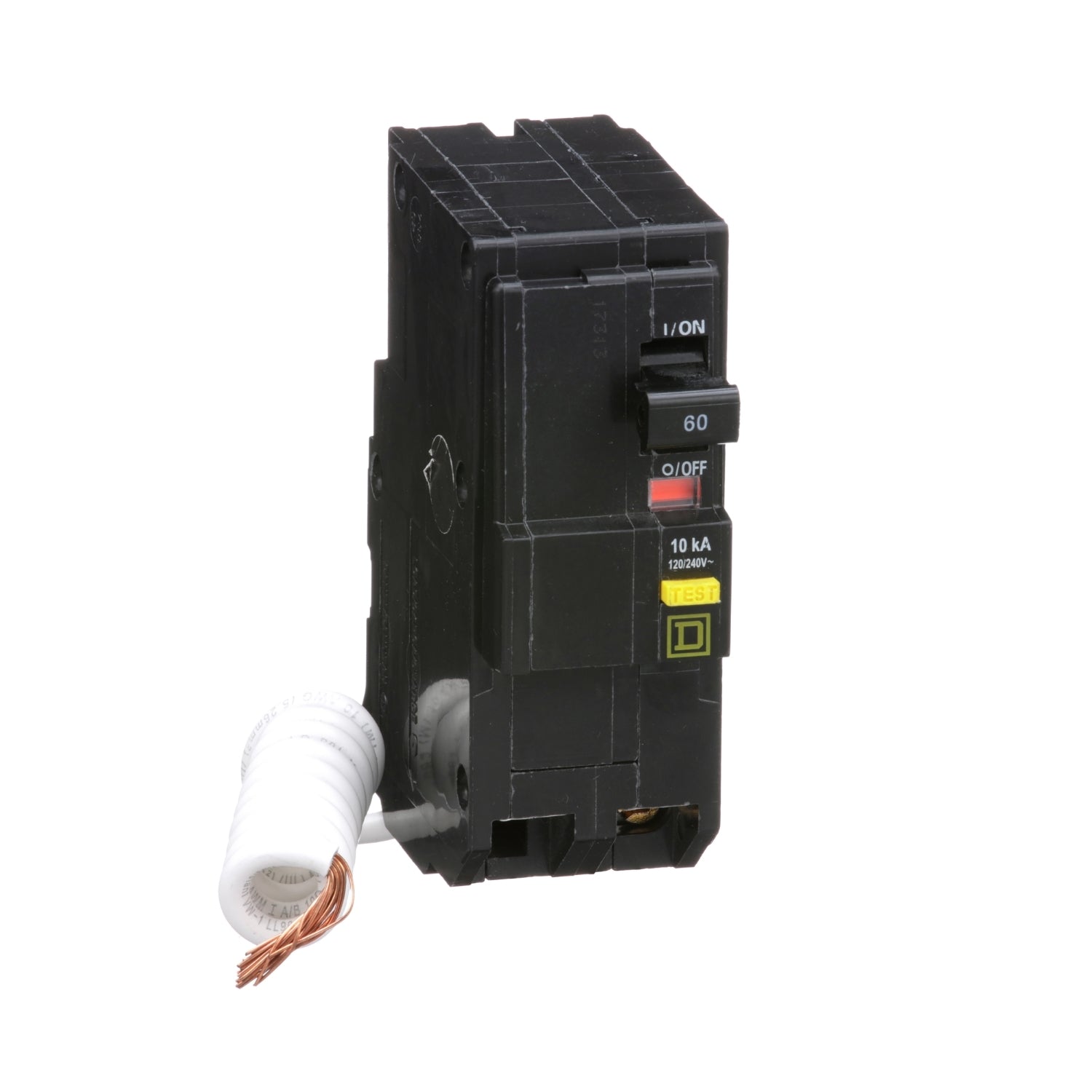 QO260GFI - Schneider Electric - Plug-In 60 Amp 2 Pole 240 Volt Square D GFCI Circuit Breaker