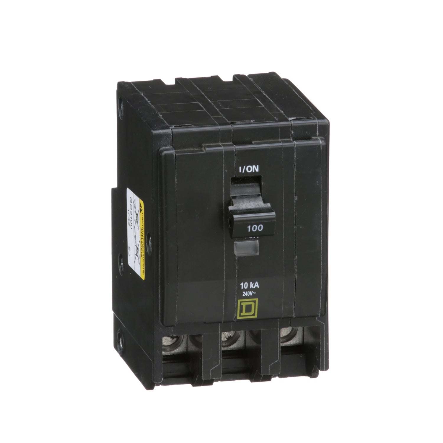 QO3100 - Schneider Electric - Plug-In 100 Amp 3 Pole 240 Volt Square D Circuit Breaker