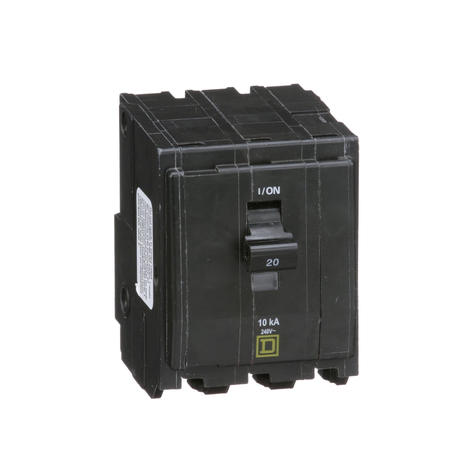 QO320 - Schneider Electric - Plug-In 20 Amp 3 Pole 240 Volt Square D Circuit Breaker