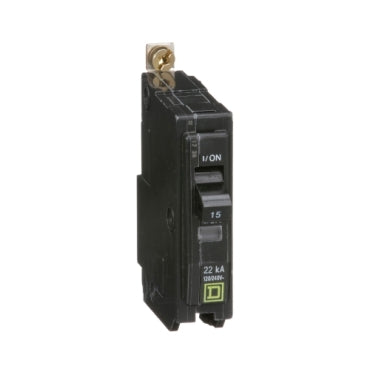 QOB115VH - Square D - 15A 120 240VAC QO Bolt On Mini Circuit Breaker 1 Pole 22kA