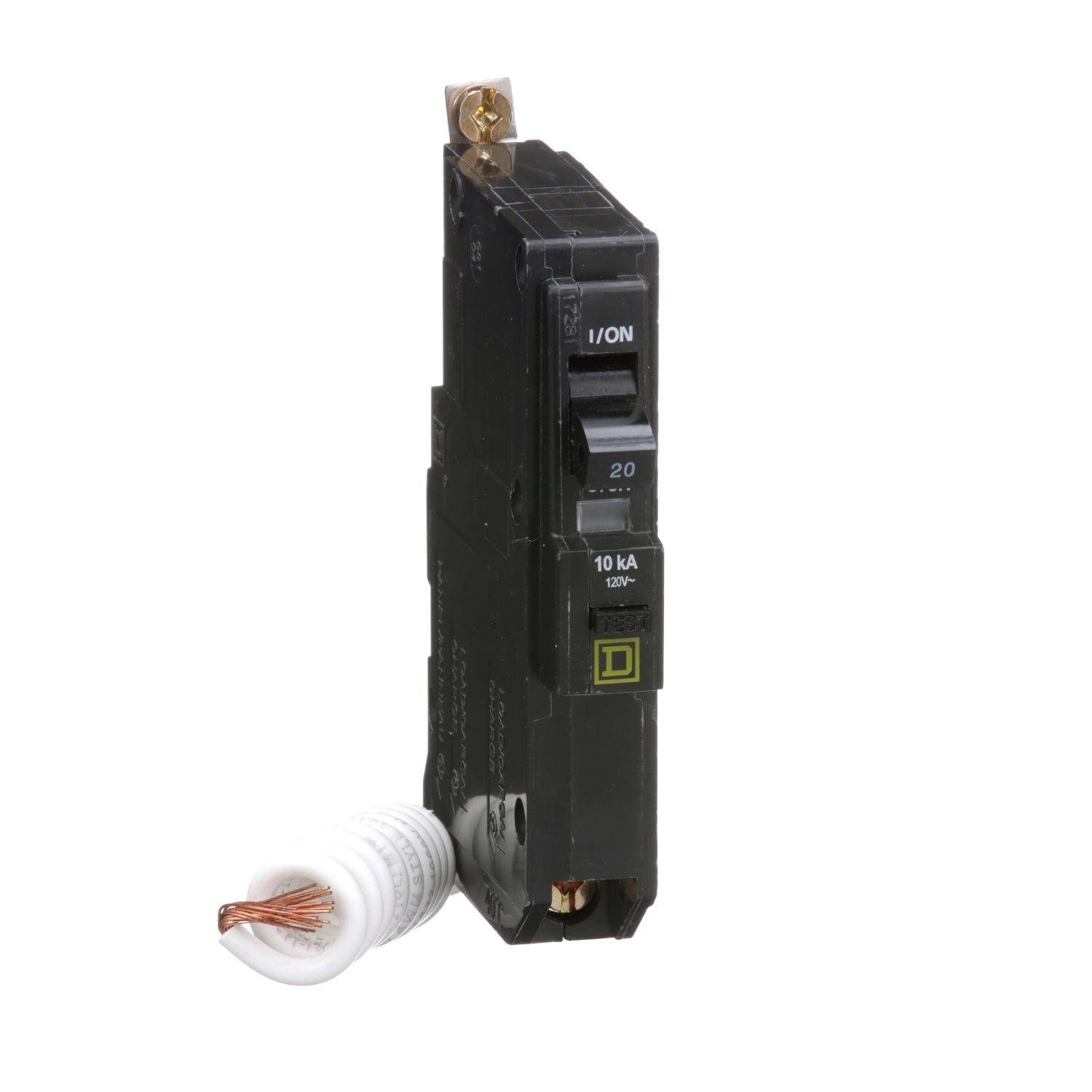 QOB120EPD - Schneider Electric - Bolt-On 20 Amp 1 Pole 120 Volt Square D GFEP Breaker