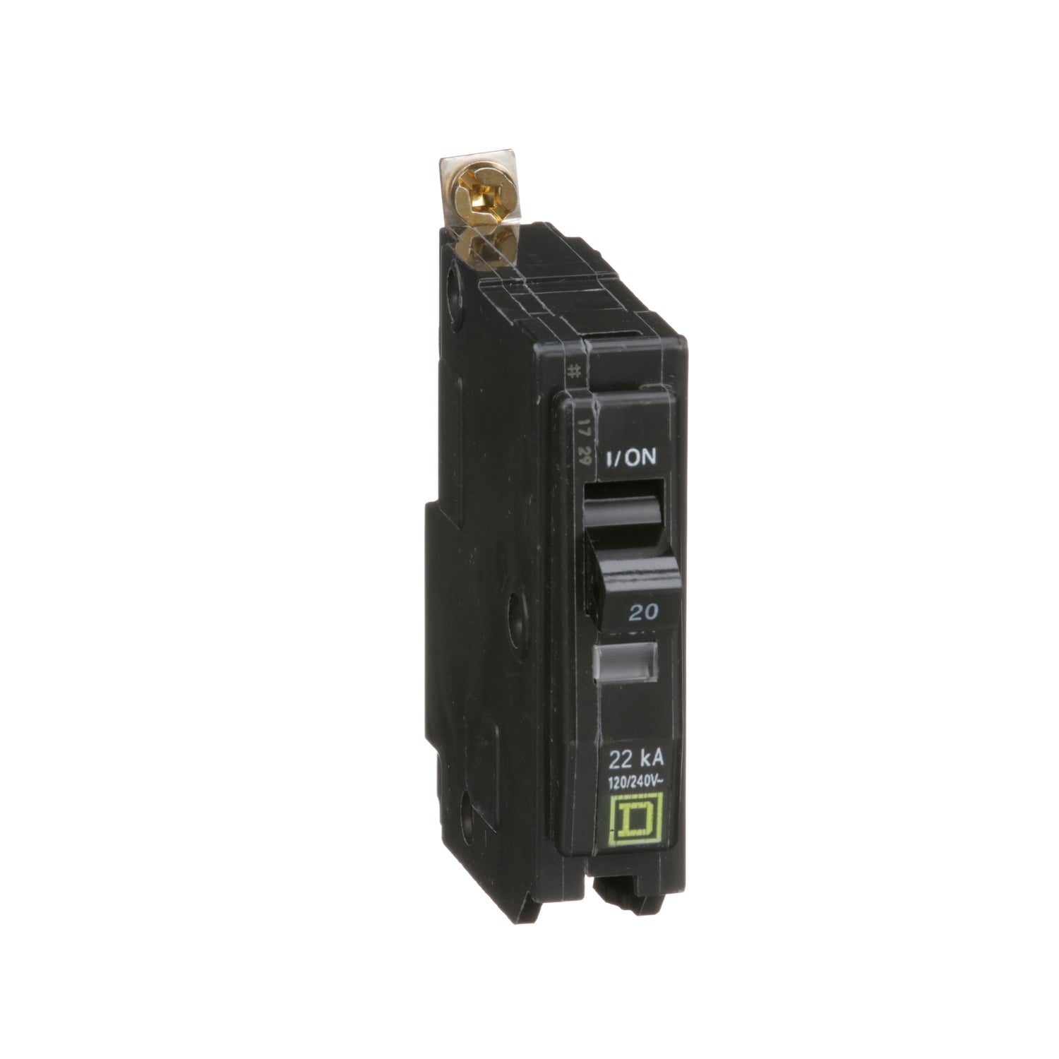 QOB120VH - Schneider Electric - Bolt-On 20 Amp 1 Pole 120 Volt Square D Circuit Breaker