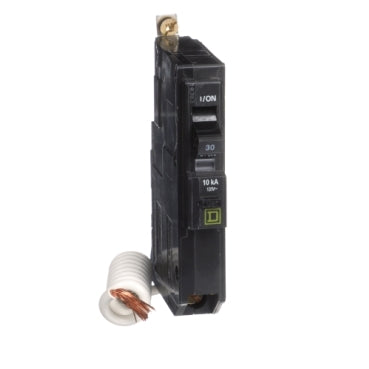QOB130EPD - Square D - 30A 120VAC QO Bolt On Ground Fault Class B Mini Circuit Breaker 1 Pole 10kA 30mA TAA