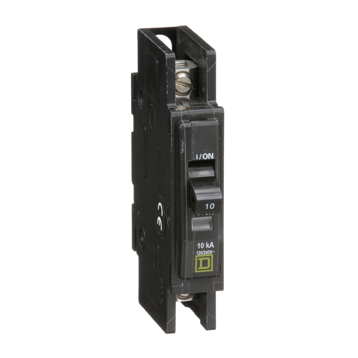 QOU110 - Schneider Electric - Bolt-On 10 Amp 1 Pole 120 Volt Square D Circuit Breaker