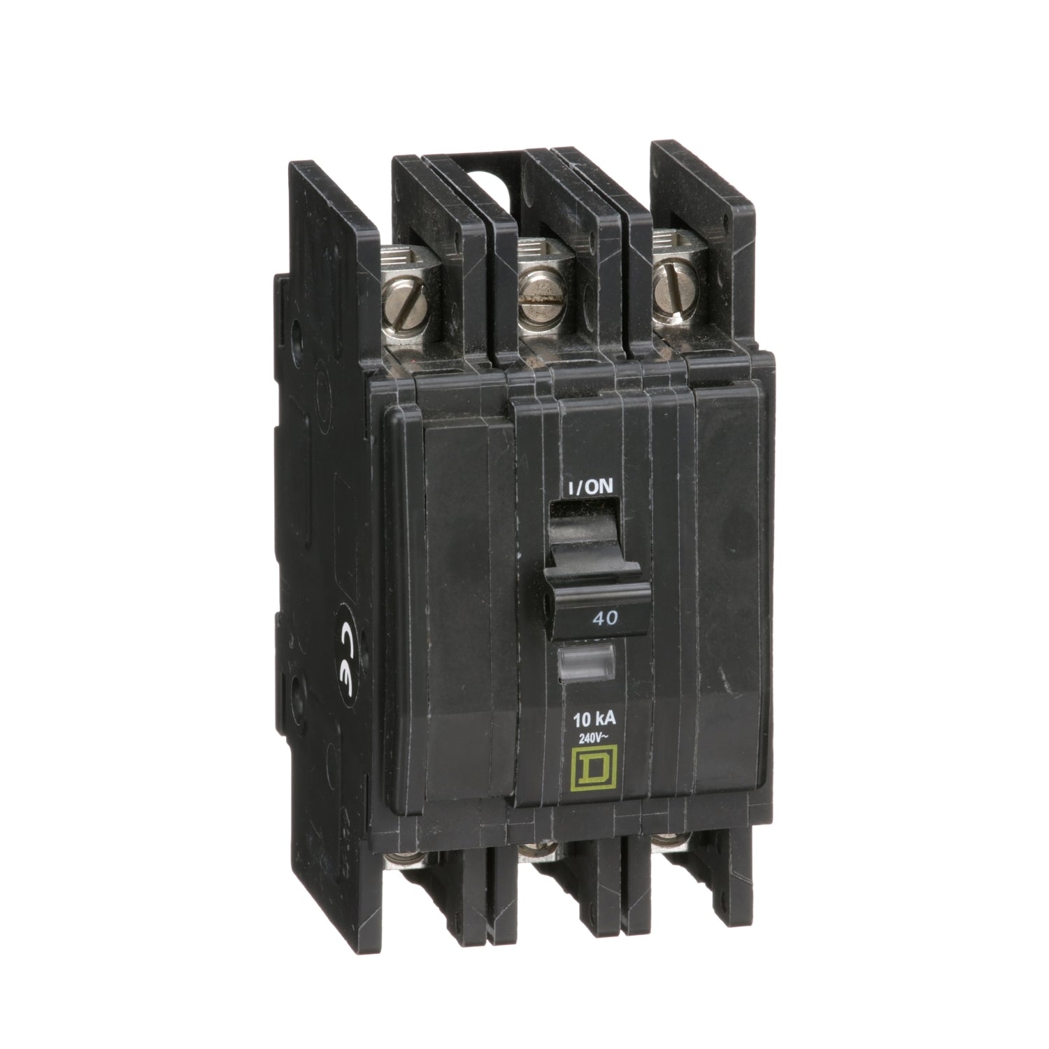 QOU340 - Schneider Electric - Bolt-On 40 Amp 3 Pole 240 Volt Square D Circuit Breaker