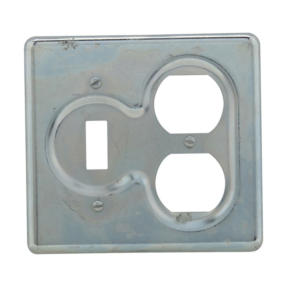 S32232 - Eaton Crouse-Hinds Series - 2-Gang S Series Snap Switch Cover