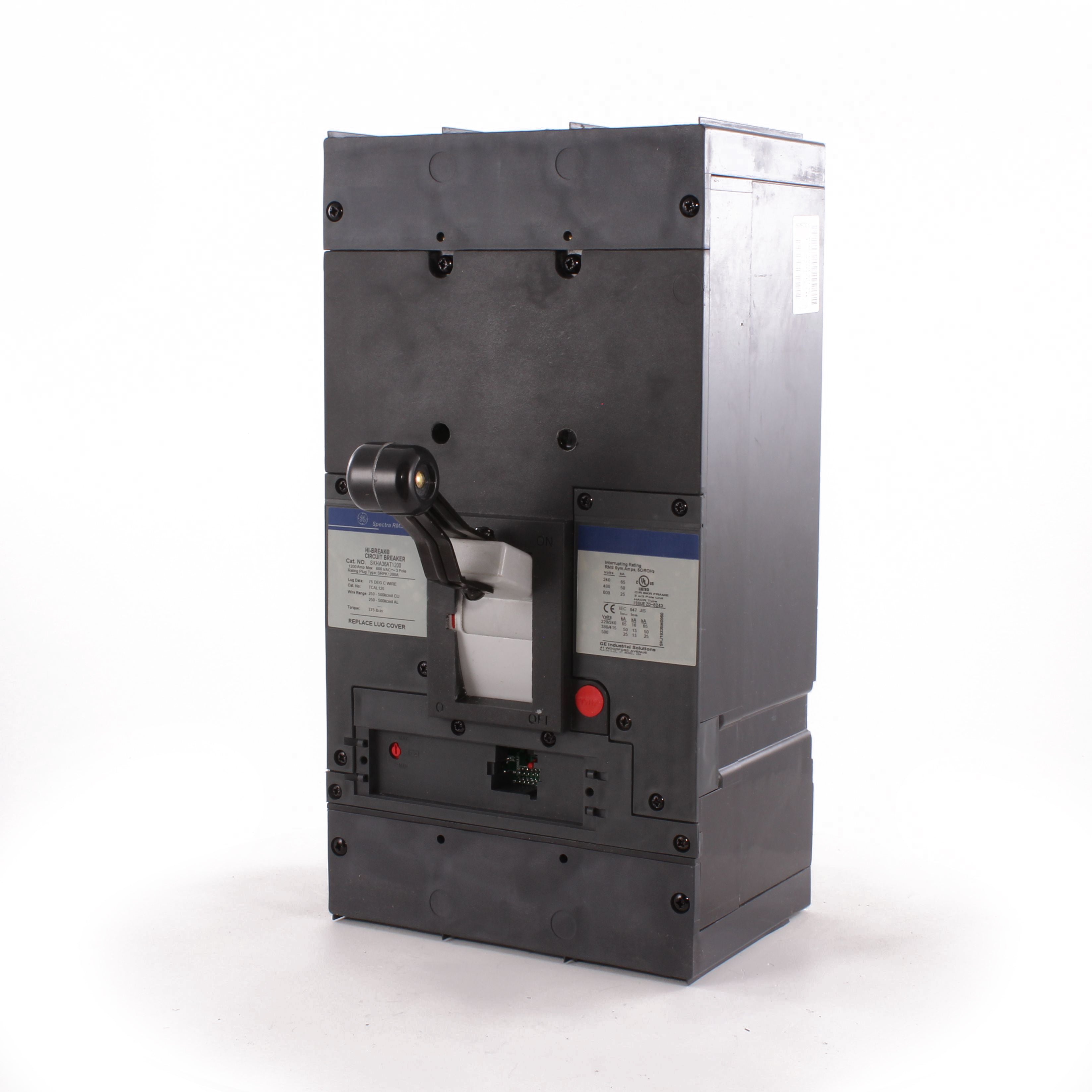SKHA36AT1200 - General Electric - 1200 Amp 3 Pole 600 V Circuit Breaker