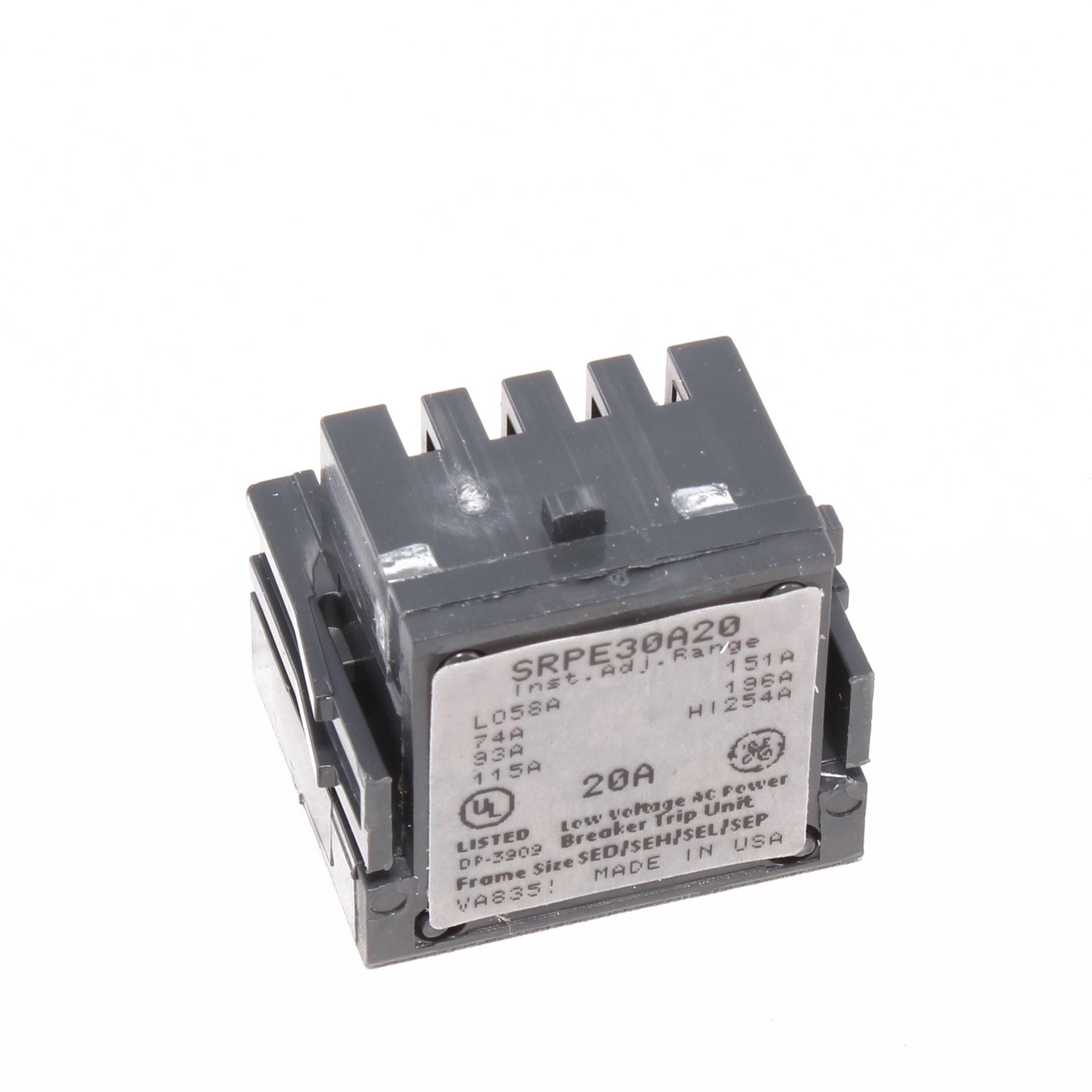 SRPE30A20 - General Electric - 20 Amp Circuit Breaker Rating Plug