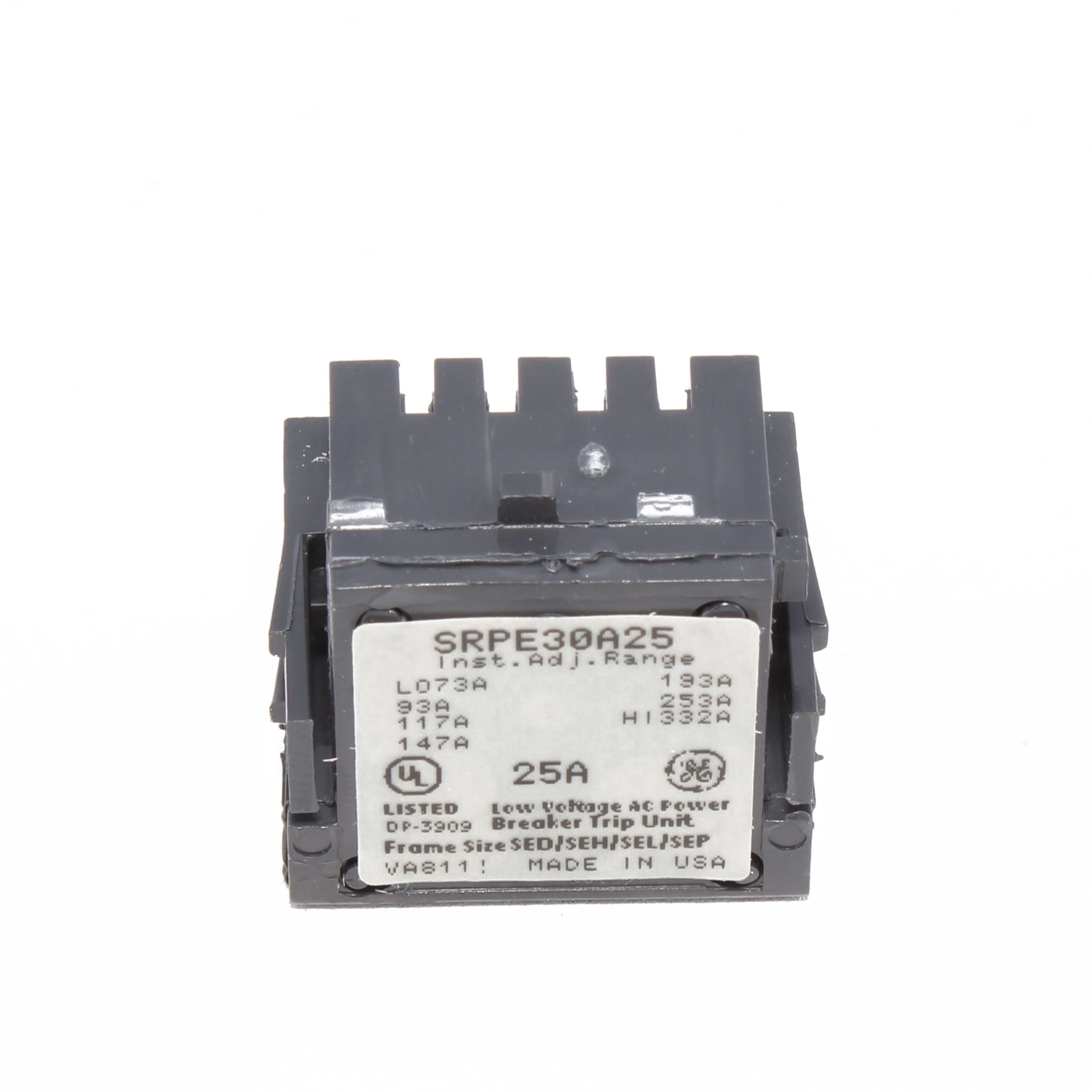 SRPE30A25 - General Electric - 25 Amp Circuit Breaker Rating Plug