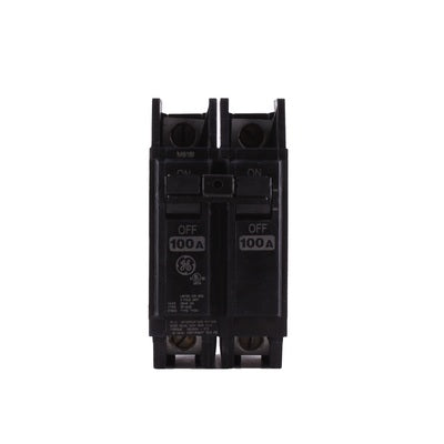 THQC21100WL - General Electric - Feed-Thru - 100 Amp - 2 Pole - 240 Volt Q-Line Miniature Circuit Breakers