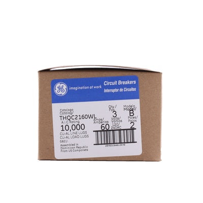 THQC2160WL - General Electric - 60 Amp 2 Pole 240 V Circuit Breaker